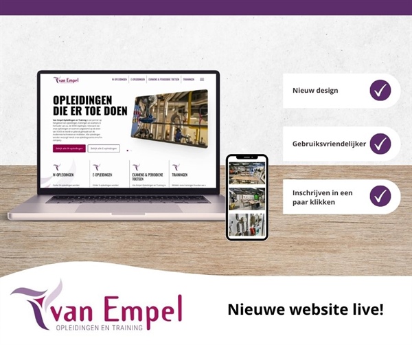 NIEUWE WEBSITE LIVE!