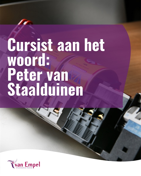 Cursisten aan het woord – Peter van Staalduinen: “Scope 8 is een mooie basis om op voort te bouwen”